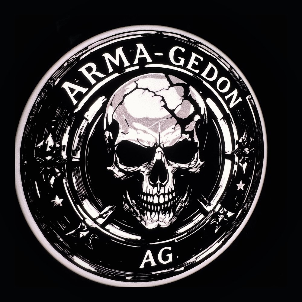 Podświetlane logo ARMA-GEDON
